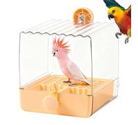 Bird Feeder - Bird Feeder Cage Holder Box Resilient Cage Accessory Distinctive Hygiene Solution | Reliable Accessory for Finch, Parakeet, Man