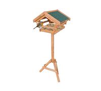 Bird feeder Birdhouse Feeding station Wooden birdhouse with stand