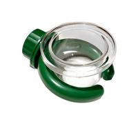 Bird Feeder Bowl With Secure Clip Clear Food And Water Feeding Cup For Parrotlets Budgies And Small Pets Bird Cage Water Cup