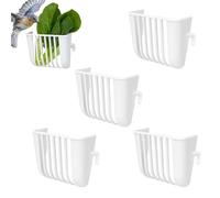 Bird Feeder for Cage 4-Piece Heavy Duty Pet Supplies