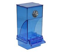 Bird Feeder For Cage - Bird Cage Feeder | Automatic Seed Food Container | Clear Acrylic Parrot Foraging Feeder For Cockatiel | Parrot Cage Accessories For Most Birds Parrots Canaries Cockatoos