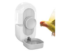Bird Feeder For Caged Birds,Clear Automatic Food Container | Feed Parakeet Tool, Cage Suspended Feeders For Parrots, Cockatiels