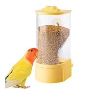 Bird Feeder for the Cage, Automatic Bird Feeder, Automatic Supply Accessories for Parakeets, Separation of Bird Feeder Covers with Perch for the Wig