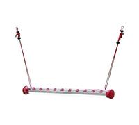 Bird Feeder for the - Leak-proof Station, Hummingbird Drinker in Horizontal Design, Weatherproof Wild Animal Cane, Red, Transparent Flower Water Nectar - For The Garden With Branches and Branches