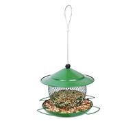 Bird Feeder - Hanging Bird Feeder - Hanging Multipurpose Birds Water and Food Dispenser - Transparent Feeders for Hummingbirds Parrots Budgies Cockatiels Finches Balcony Garden Cage Wildlife