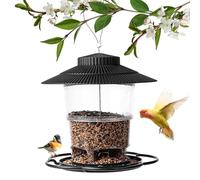 Bird Feeder Large Capacity Easy Fill Easy Clean User Friendly Outdoor | Squirrel Proof Bluebirds Garden Lantern Large Capacity User Friendly Hange