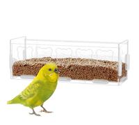 Bird Feeder - No Bird Cage Feeder - No- Bird Cage Finch Foraging Feeders | No- Bird Cage Finch Foraging Feeders for Starling, Macaw, Parrot, Black Cockatiel, Canary