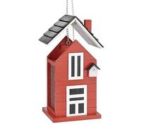 Bird feeder - red wood