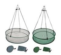 Bird Feeder Seed Catcher - Bird Feeder Falling Seed Tray | Outdoor Bird Owner Hoop Holder with Space-Saving Design for the Patio of the Driveway to Safe and Steady Placement