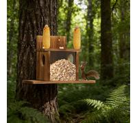 Bird Feeder Stand The Squirrel Feeder Is A Heavy Duty Squirrel Feeder Platform for Outdoor Winter Suitable for Outdoor Garden and Courtyard