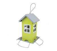Bird Feeder with Canopy Hanging Feeding Station Green GR2028