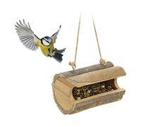 Bird feeder Wooden Birdhouse Eco-friendly Lightweight Hanging Bird Feeder