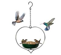 Bird Feeders for Outside Heart-shaped Iron Feeding Station