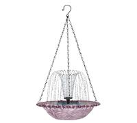 Bird Feeders for Small Birds 2025 Solar Bath Feeder,Outdoor Garden Hanging Feeders Birds Birdbath, Solar for Bird Bath
