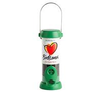 Bird Feeders For Small Birds - Jacobi Jayne® Bird Lovers™ Small Niger Seed Bird Feeder - Hanging Bird Feeder For Niger Seed - 0.5 Litre Capacity. Easy Clean Feeder With Quick Release Perches And Base