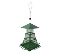 Bird Feeders for Small Birds Outdoor Feeder Outdoor Hanging Squirrel Chew Wild Bird Feeder 3 Layer Retractable Bird Feeder Outdoor and Garden