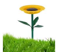 Bird Feeders Outdoors, Weather Resistant Bird Feeder Tray, Sunflower Stake Design, Ideal for Deck Patio Porch Pond Backyard Wildlife Watching, 50 x 24 x 3 cm