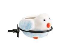 Bird Feeders Waterer Ceramic Bird Feeders For Cage Food Water Bowl Drinker Food Water Feed Dispenser Parrots Feeding Bowl