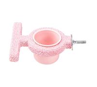 Bird Feeding Bowl Water Container Cage Accessories with Perch Multifunctional Drinking Bowl | Suitable for Large Parakeets and Cockatiels Feeding Solutions