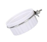Bird Feeding Dish Cups Parrot Food Bowl Cage With Clamps Holders Birdcages Coops Water Feeders For Cockatiel Lovebirds Bird Cage Water Bowl