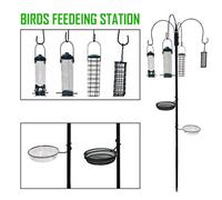 Bird Feeding Station With Water Bath