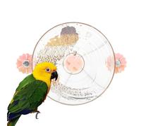 Bird Feeding Wheel, Parrot Finding Feeder - Interactive Spinner Bird Toy, Parrot Toy Creative Rotating Wheel Growth Wheel Entrenami