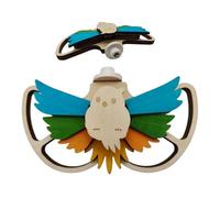 Bird Files for Outdoor | Wood Bird Close Toys Feeder | Chewable Toy Perch for Parakeet Perch