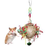 Bird Finding Toy, Conure Toys,Colorful Bird Cage Toy, Crushed Foraging Toys for Parrots | Bird Cage Accessories with Metal Parakeet Hook