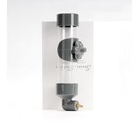 Bird firing pin biting water dispenser automatic feeder suitable for indoor and outdoor cages, pet sparrows, mountain sparrows, and small birds (grey)