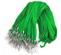 Bird Fiy Bulk Lanyard 32" Flat Lanyards with Swivel Hook Attachment Lanyards with Clip (Green)
