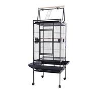 Bird Flight Cage For Canary Parakeet Large Parrot Bird Cages With Rolling Stand For Cockatiels Small Medium