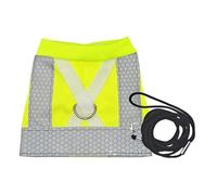 Bird Flying Clothes | Bird Harness with Reflective Strip - Huisine Parrot Training Sun Protection Protection Comfortable Bird Vest Fabric for Excursion