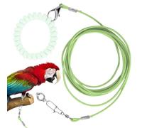 Bird Flying Training Rope,Lightweight Pet Parrot Ŕope For Outdoor F́lying | B́ird Ankle Foot Ring Attached FlyingRope To Prevent Escaping F́or Courtyard, Terrace, Outing