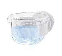 Bird Food Bowl - Bird Cage Bowls,Portable Anti-Spill Dish for Indoor Outdoor Aviary Parrot Feeding Drinking Travel Carrier Use In Garden Macaw Parakeet