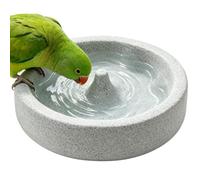 Bird Food Bowls Parrot Feeding Dish Bird Water Bowl Cup Pumice Birds Feeder | Small Cage Coop Feeders Bird Water Bowls Feeding Dish Cup for Conure Cockatiel Parakeet Macaw Lovebird Small Animal