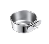 Bird Food Can Food Cup Stainless Steel Parrot Myna Small Bird Feeder Biting Bird Keeping Utensils Food 71678