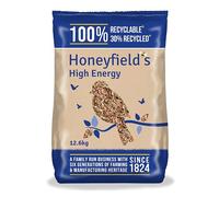 Bird Food - High Energy Seeds, High in Protein and Essential Vitamins, Great for Hanging Feeders, Bird Tables, and Ground Feeding, Bulk Bag (12.6kg) - Honeyfield’s