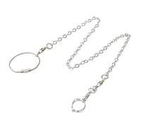 Bird Foot Chain - Split Bird Rope Rings | Anti-off Ankle Ring for Sparrow, Stainless Steel Parrot Harassment Harness Leash Training Accessories