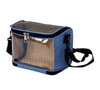 Bird for Carrier Small Pet Animals Travel Cage Portable Pet Parrot for Case with Mesh Top Large Transparent Front Window