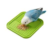 Bird Foraging Mat - Enrichment Interactive Puzzle Feeding Mat | Bird Enrichment Toys - for Parakeet Cockatiel Budgies Parrots Cage Ground Indoor Outdoor