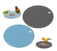 Bird Foraging Puzzle Toys | 2X Interactive Feeding Pad,Birds Foraging Puzzle Toys, Parrot Enrichment Foraging Toys for Parakeet, Cockatiel, Budgie, African Grey