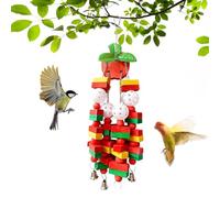 Bird Foraging Toys - Cockatiel Toys Chewable Bird Accessories - Interactive Supplies Parakeet Foraging Games Cockatiels African Grey Conuros Lovebird
