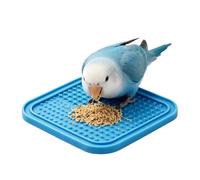 Bird Foraging Toys - Enrichment Interactive Puzzle Feeding Mat, Soft Fabric Slow Feeder Station, Mental Stimulation Foraging Carpet, Instinctual Search Activity Pad, Avian Training Accessory
