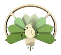 Bird Foraging Toys, Parrot Training Interactive Toys, Bird Cage Accessories, Unrestricted Play Access, Bond Development, 15.2x20cm for Lovebird, Budgies, Parrotlet Training