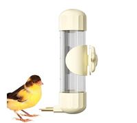 Bird Fountain, Outdoor Bird Waterer | 200ml Automatic Bird Founder for Cage - Transparent Striker Design for Water Filter, Reduce the frequency of replenishing water and keep your feathered friends