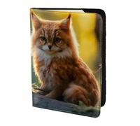 Bird Fox print Passport Cover, Passport Holder Cover Wallet Passport Wallet Case for Cards and Documents