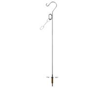 Bird Fruit Holder - Stainless Steel Parrot Food Skewer, Hanging Foraging Toy, Durable Cage Accessory | Enrichment Feeder for Conures Budgies Lovebirds Cockatiels Canary Indoor Bird Cage