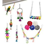 Bird Games - Standing Perch, Cage Play Set with Climbing Path - for Invisible Cockatoo Cockatoo Conure Parakeets Cocorite Canaries Mainate Ashes