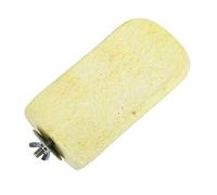 Bird Grinding Stone, Standing Platform for Parrot, Hamster, Squirrel, Small Birds, 14cm - Natural Material, Multi - Functional Beak and Claw Grinder, Safe and Practical Cage Toy