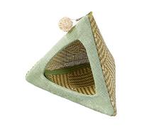 Bird Hammock - 18.5x18.5cm Soft Cotton Hanging Tent Nest, Parakeet Snuggle Hut Teeny Cage Bed | Sleeping Hideaway For Small Medium Birds Finches Conures Pet Cage Accessory Fun Comfort
